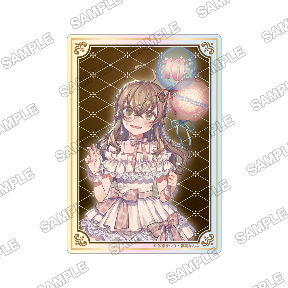 (Goods - Bromide) Kadokawa BOOKS 10th Anniversary Celebration Tradable Aurora Acrylic Cards Vol.1 (Blind Box - Single)