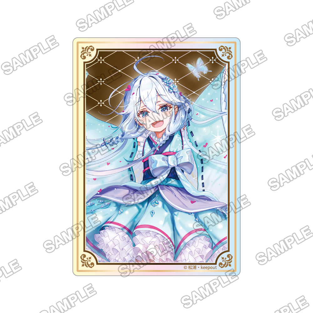 (Goods - Bromide) Kadokawa BOOKS 10th Anniversary Celebration Tradable Aurora Acrylic Cards Vol.1 (Blind Box - Single)