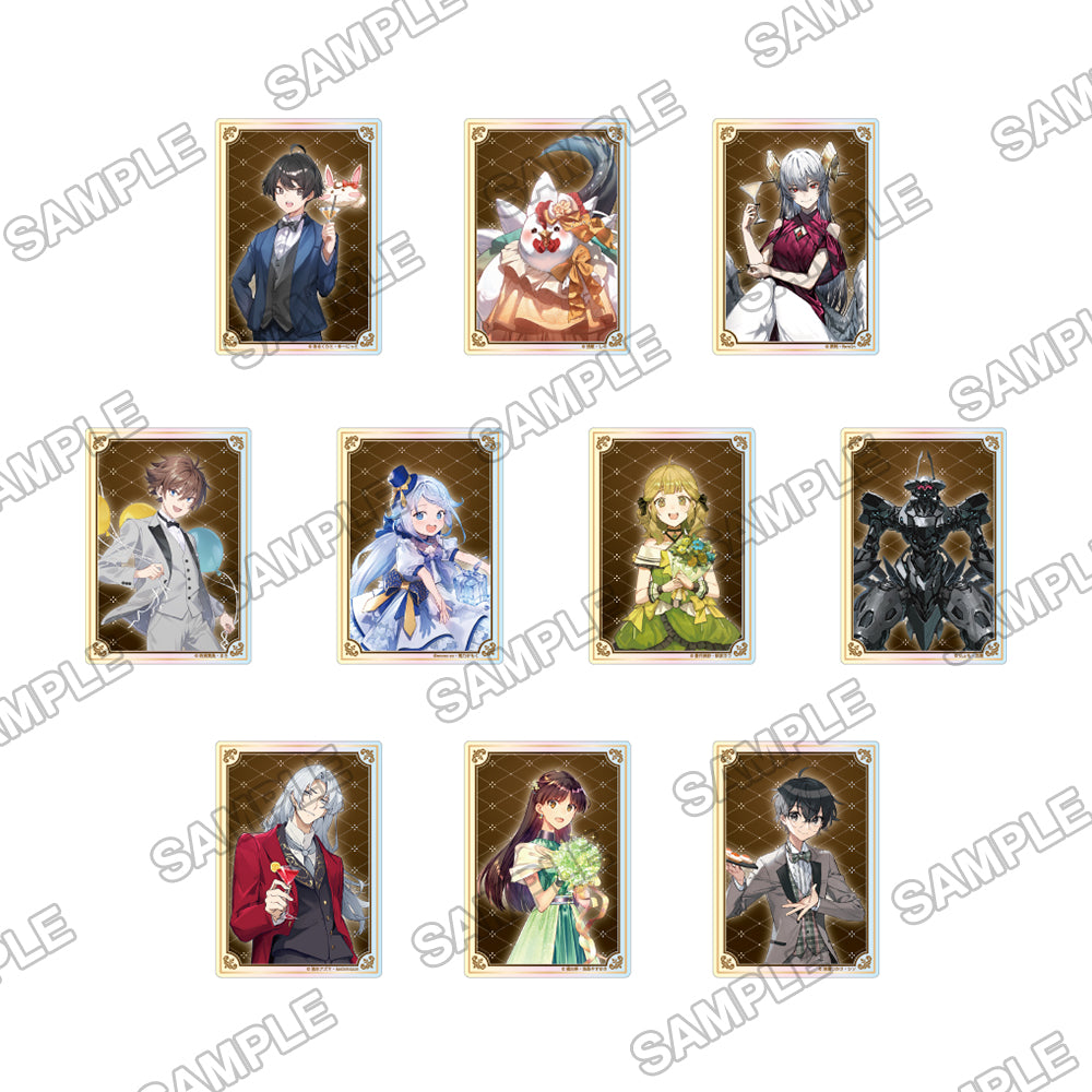 (Goods - Bromide) Kadokawa BOOKS 10th Anniversary Celebration Tradable Aurora Acrylic Cards Vol.2 (Blind Box - Single)