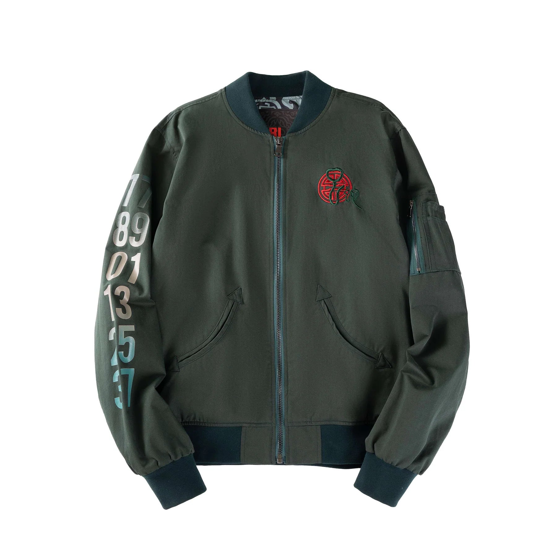 (Goods - Apparel) Bibisama Bomber Jacket Zodiac Bomber - Snake