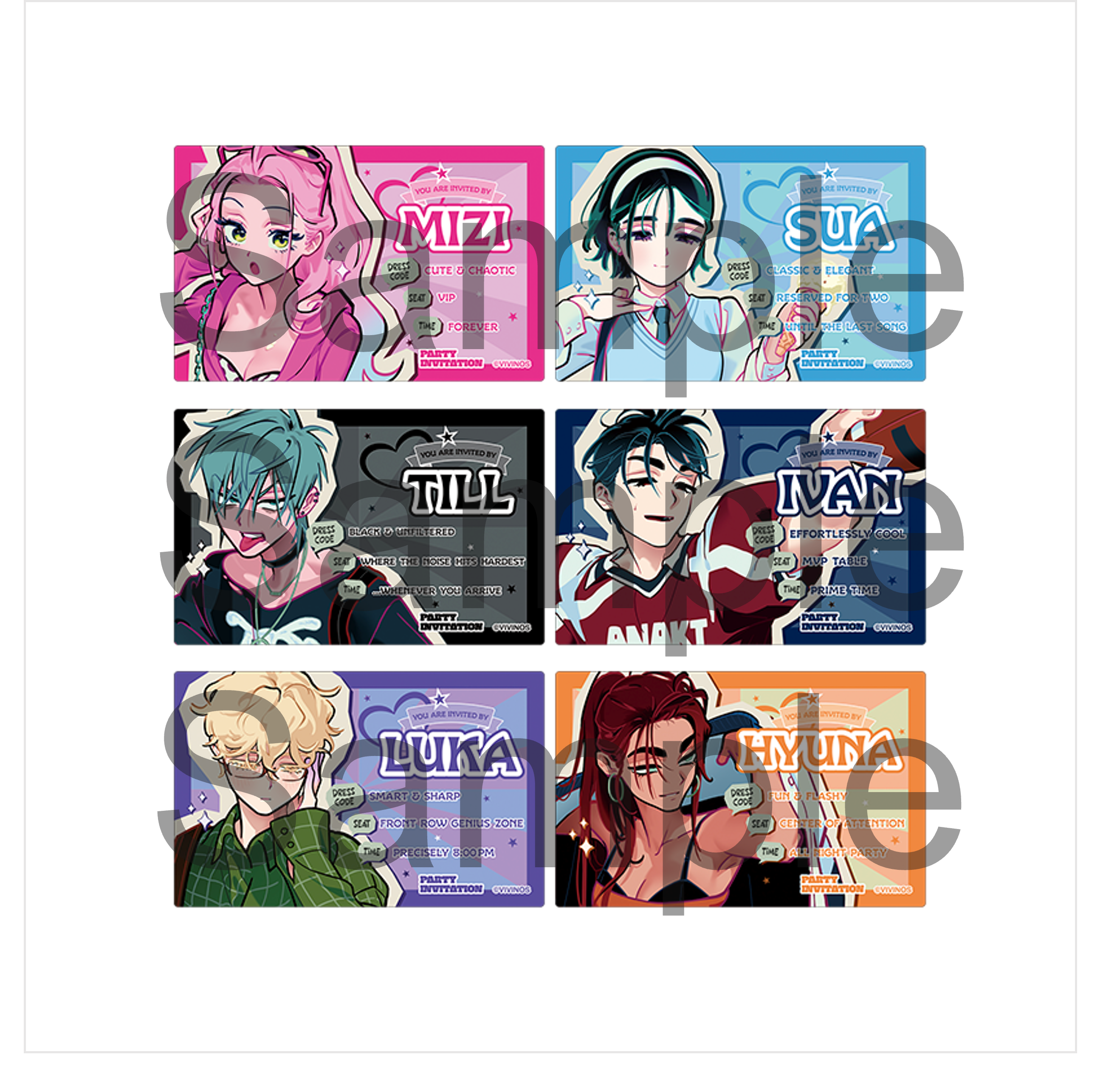 ALIEN STAGE Find your Plus One! ID-Style Card Collection | animate USA