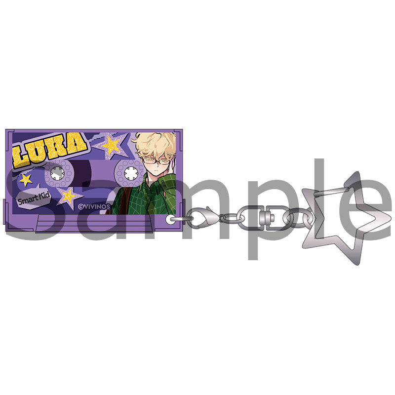 (Goods - Keychain) ALIEN STAGE Find your Plus One! Cassette Tape Keychain Luka
