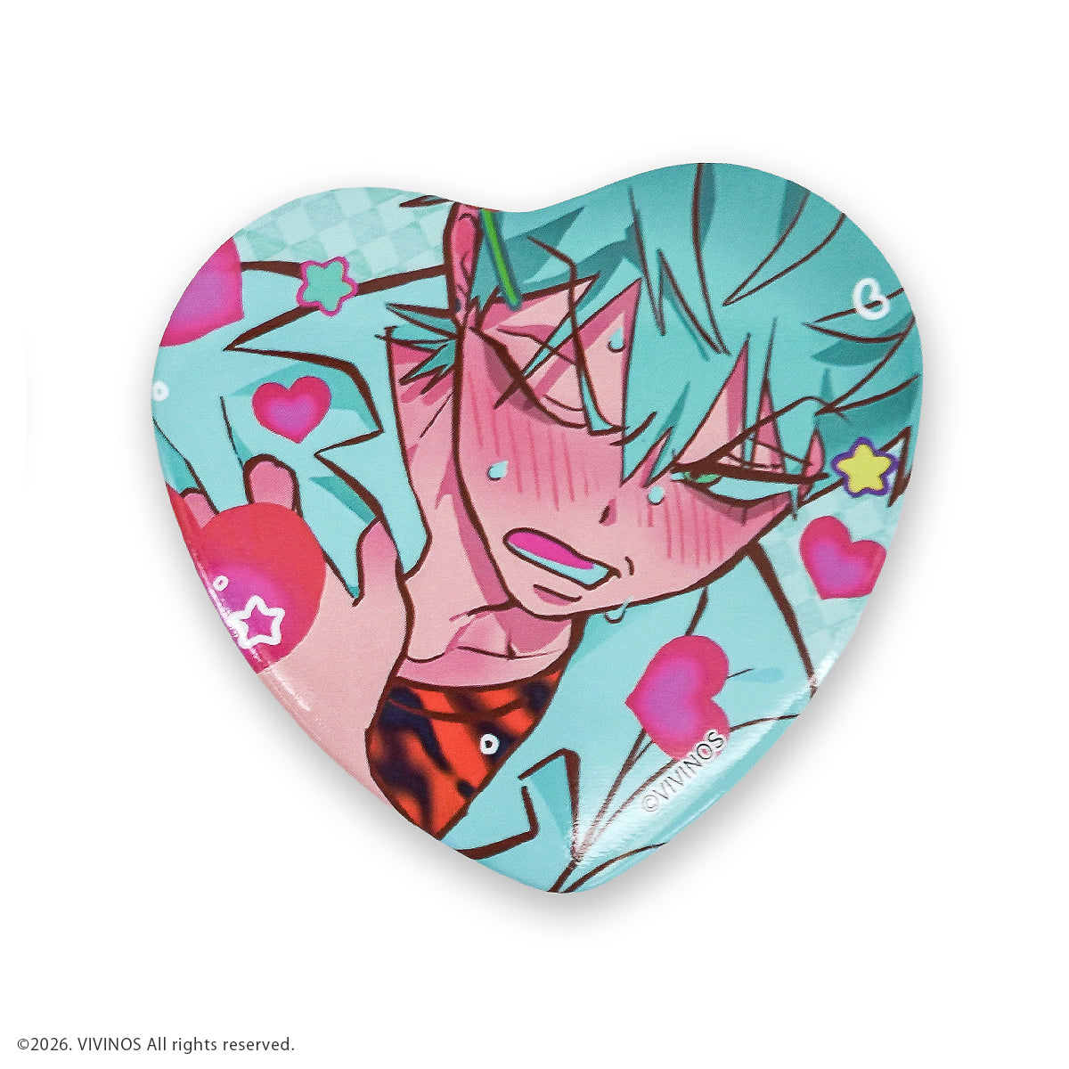 (Goods - Badge) Alien Stage Random Heart Badge (Box of 6)