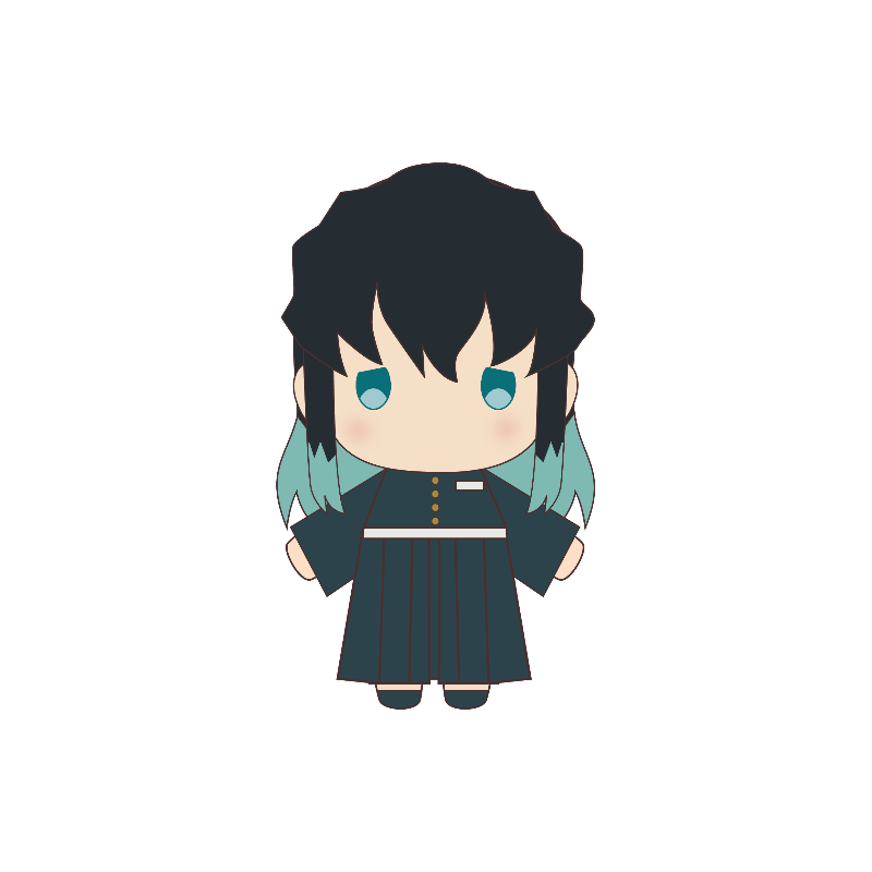 (Goods - Plush) Demon Slayer: Kimetsu no Yaiba Plush: Muichiro Tokito