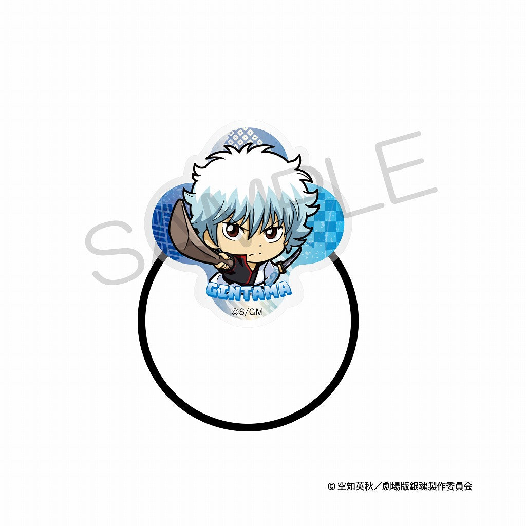 (Goods - Hair Tie) Gintama: Yoshiwara in Flames - Niitengo Acrylic Hair Tie - Combat Ver. - Gintoki Sakata