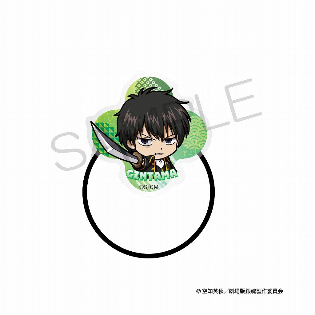 (Goods - Hair Tie) Gintama: Yoshiwara in Flames - Niitengo Acrylic Hair Tie - Combat Ver. - Toshiro Hijikata