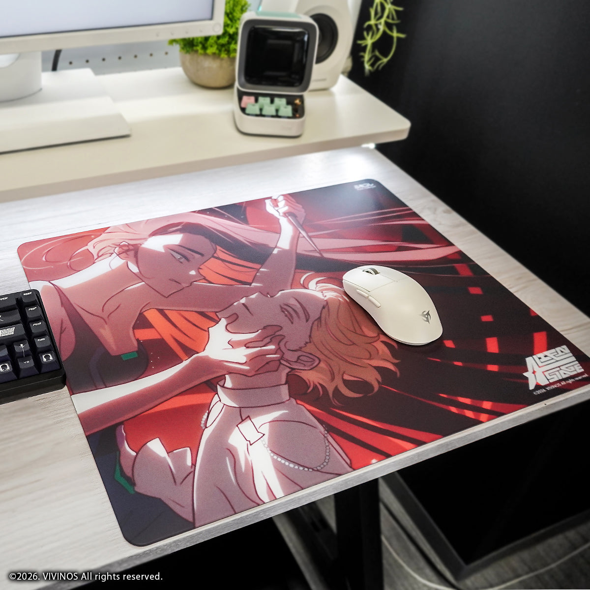 (Goods - Mousepad) Alien Stage Glass Mouse Pad C