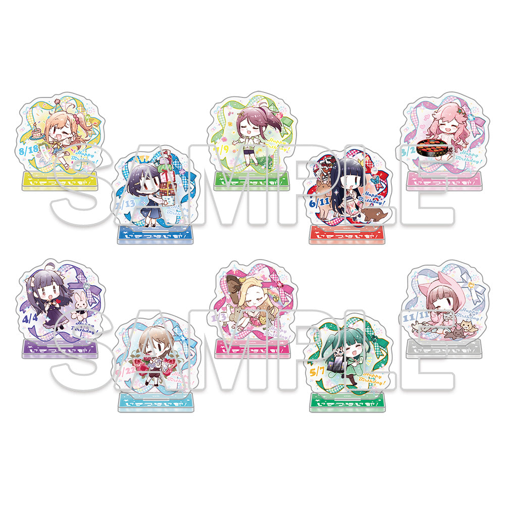 (Goods - Acrylic Stand) IKIZULIVE! LOVELIVE! BLUEBIRD Tradable Birthday Mini Acrylic Stand (Blind Box -Single)