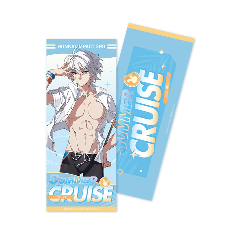 (Goods - Cards) Honkai Impact 3rd Summer Fun Series - Kevin Laser Collectible Card #4