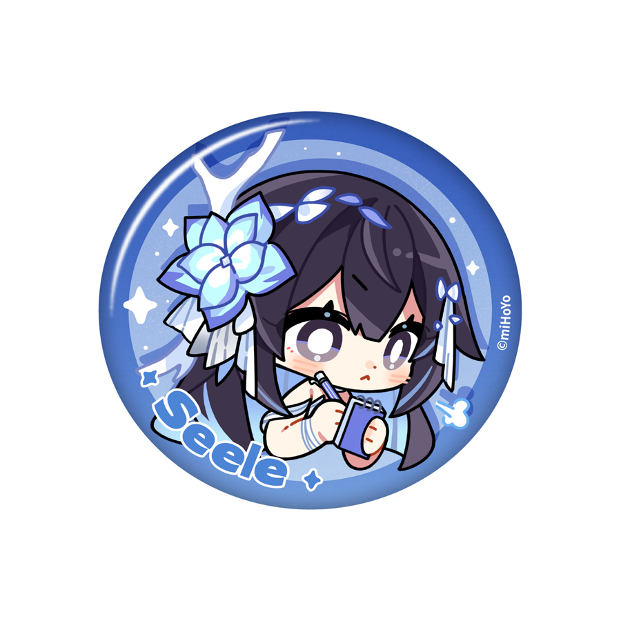 (Goods - Badges) Honkai Impact 3rd HONKAI MEME Series - Seele Metal Badge