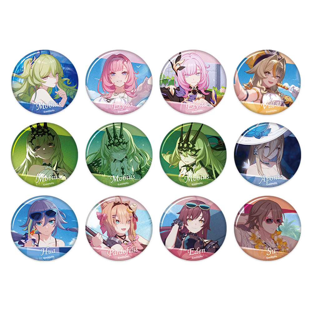 (Goods - Badges) Honkai Impact 3rd CG Series Badge - Blind Box Vol. 2