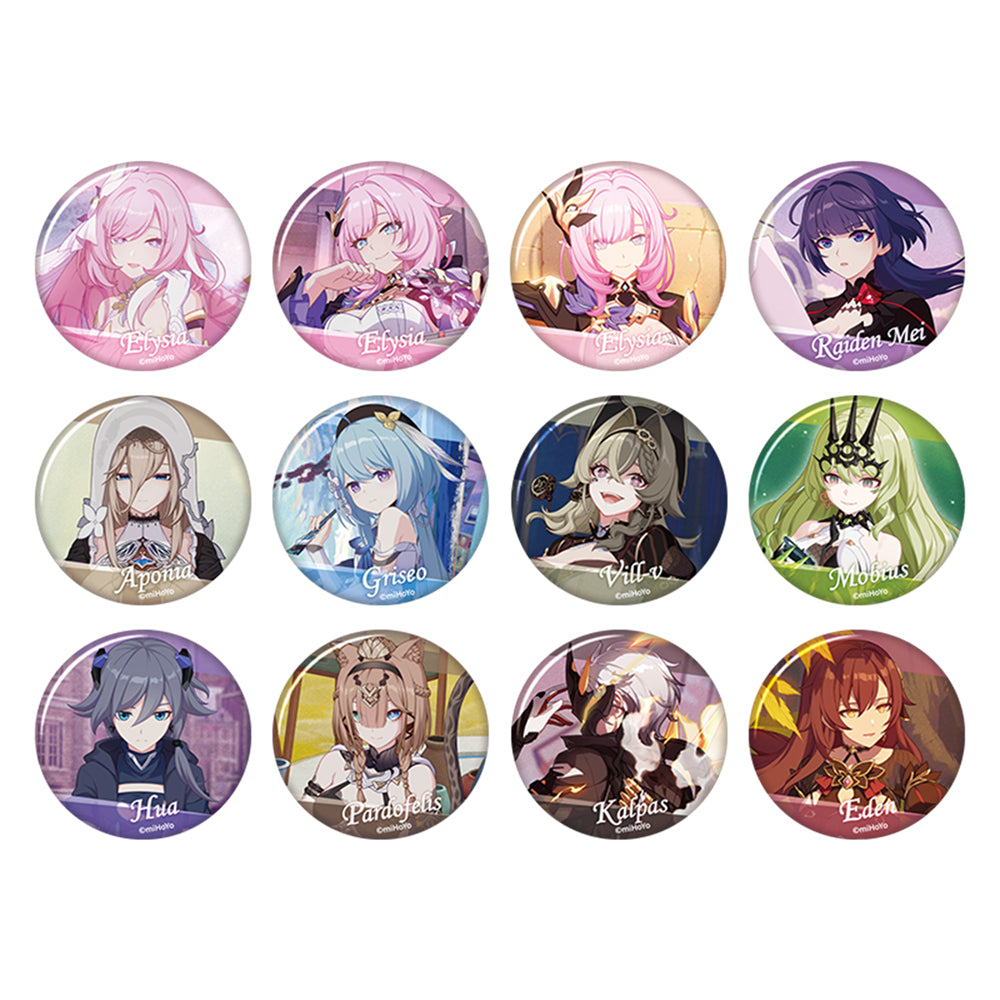 (Goods - Badges) Honkai Impact 3rd CG Series Badge - Blind Box Vol. 1