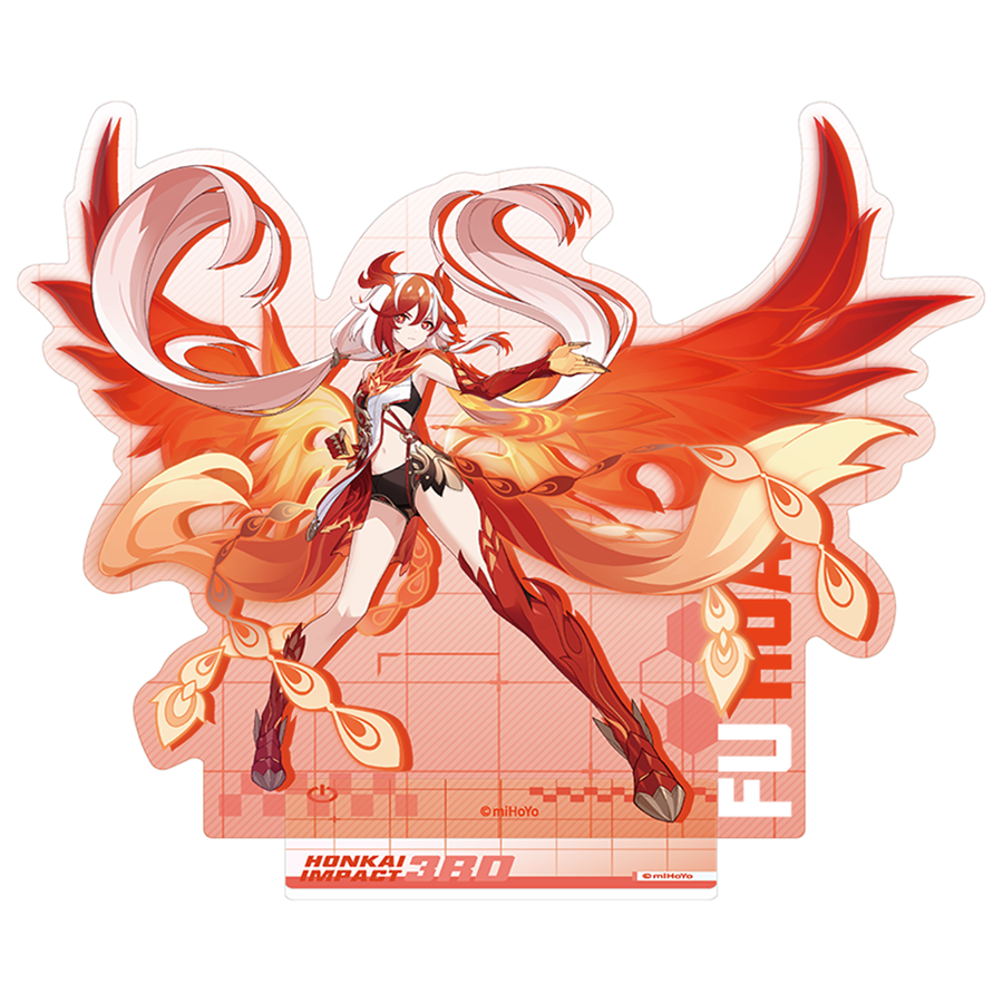 (Goods - Acrylic Stand) Honkai Impact 3rd Tachie Series - Fu Hua Acrylic Stand