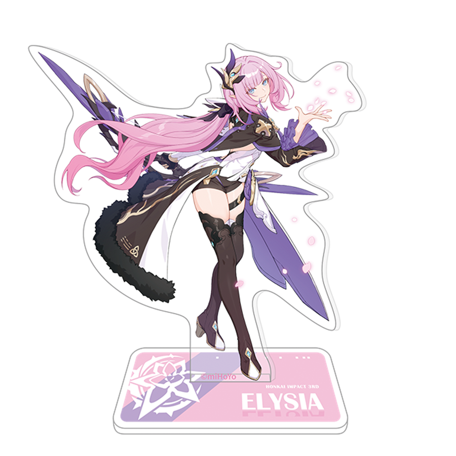 (Goods - Acrylic Stand) Honkai Impact 3rd Flame-Chasers Tachie Series - Elysia Acrylic Stand