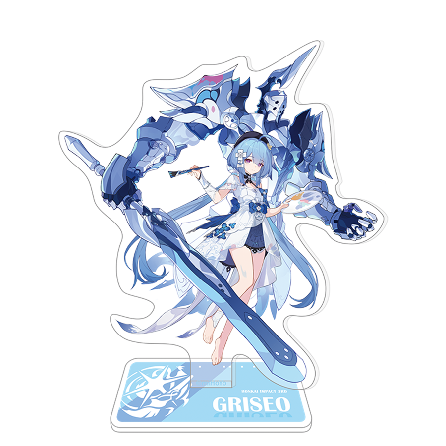 (Goods - Acrylic Stand) Honkai Impact 3rd Flame-Chasers Tachie Series - Griseo Acrylic Stand
