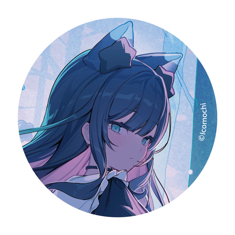 (Goods - Badge) Nekomimi Futago ga Natsukisugitte Komacchau Random Badge Mishikuro (Blind Box -Single)