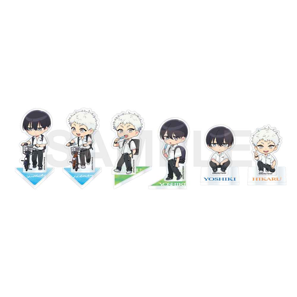 (Goods - Acrylic Stand) TV Anime The Summer Hikaru Died Tradable Mini-Character Acrylic Stand School Commute Series (Blind Box -Single)