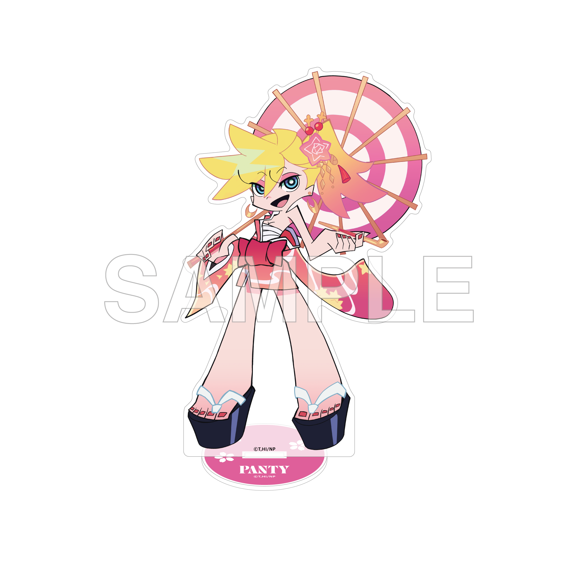 (Goods - Acrylic Stand) New PANTY & STOCKING with GARTERBELT Acrylic Stand Figure Japanese Outfit Ver. - Panty