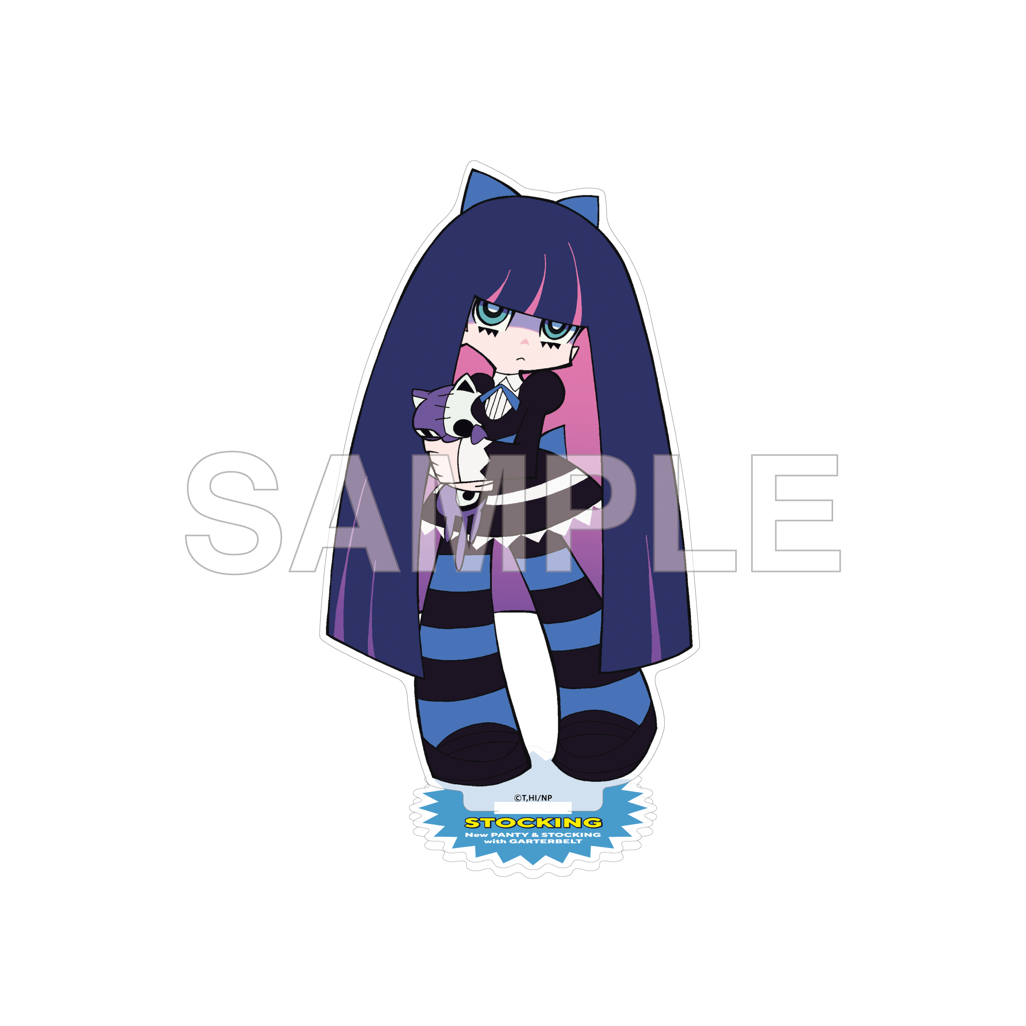 (Goods - Acrylic Stand) New PANTY & STOCKING with GARTERBELT Acrylic Stand Figure - Stocking