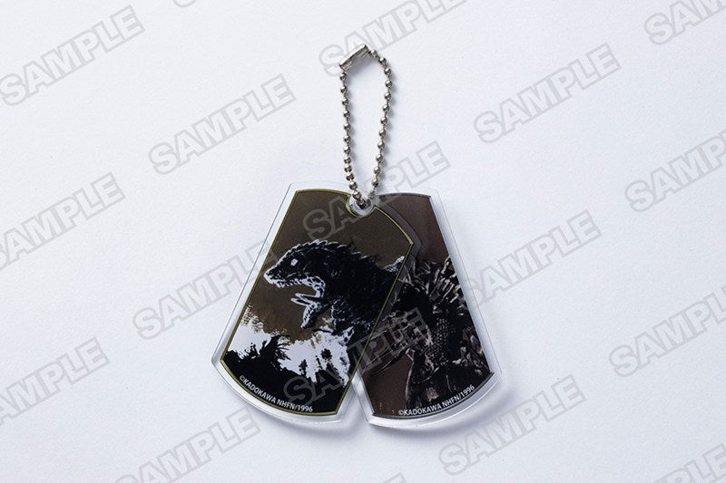 (Goods - Other) Gamera 60th Anniversary Acrylic Dog Tag Collection - Gamera 2: Attack of Legion