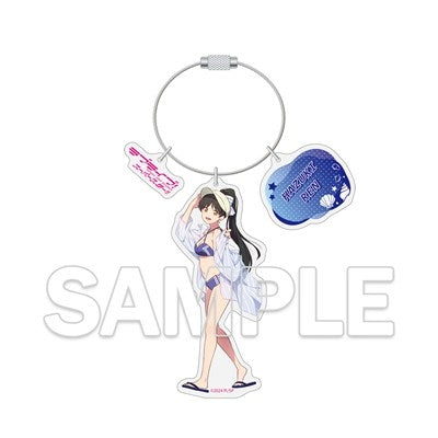 (Goods - Keychain) Love Live! Series Wire Ring Acrylic Keychain - Ren Hazuki