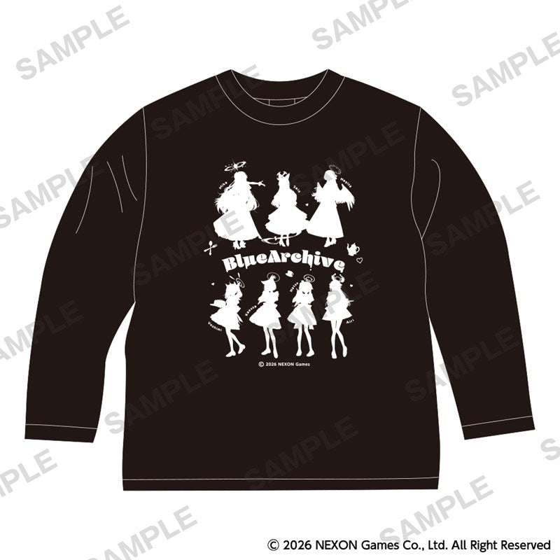(Goods - Shirt) Blue Archive POP UP SHOP Long Sleeve T-shirt