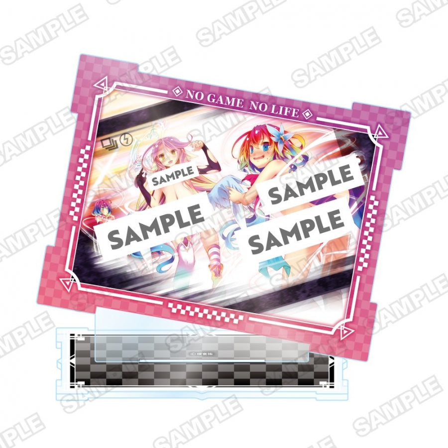 (Goods - Acrylic Stand) No Game No Life Volume 13 Release Celebration Acrylic Stand - Volume 9 Frontispiece Illustration
