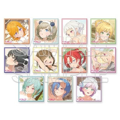 (Goods - Badge) Love Live! Superstar!! Tradable Square Tin Badge - Ver. HOT hot Liella! (Blind Box - Single)