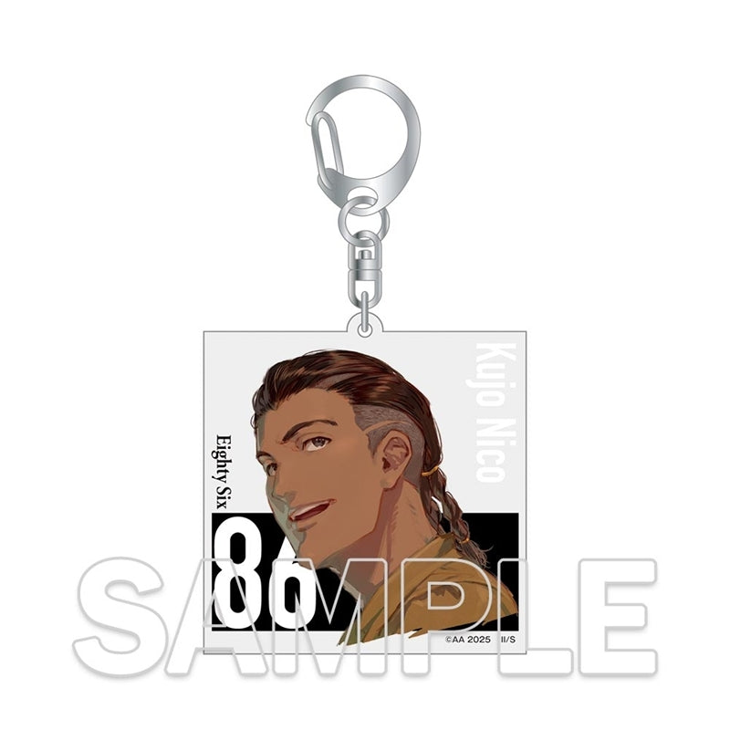 Goods - Keychain) 86 EIGHTY-SIX 8.6th Anniversary Acrylic Keychain
