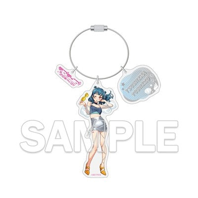 (Goods - Keychain) Love Live! Series Wire Ring Acrylic Keychain - Yoshiko Tsushima