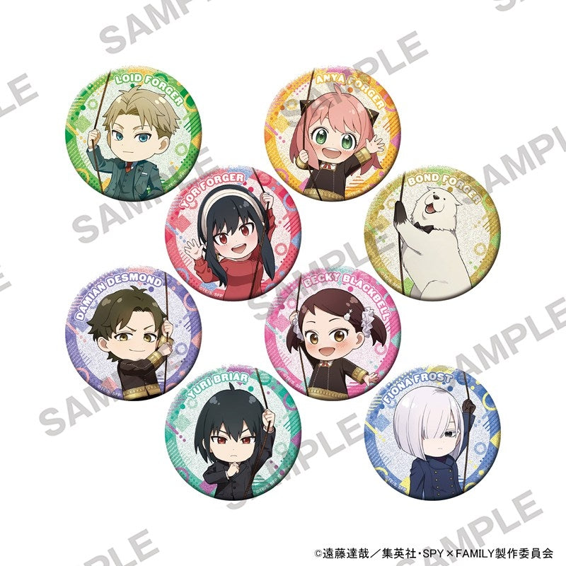 (Goods - Badge) SPY×FAMILY Shiny Tin Badge Vol.8 Pack (Blind Box - Single)
