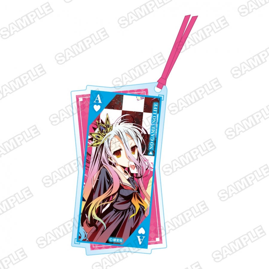 (Goods - Bookmark) No Game No Life Volume 13 Release Celebration Acrylic Bookmark - Shiro