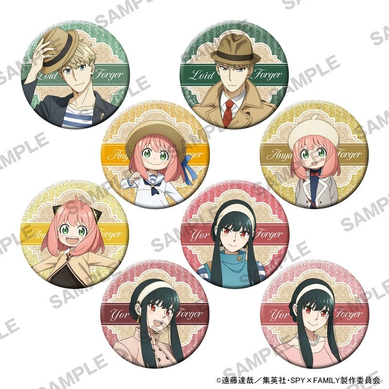 (Goods - Badge) SPY×FAMILY Shiny Tin Badge Vol.7 Pack (Blind Box - Single)