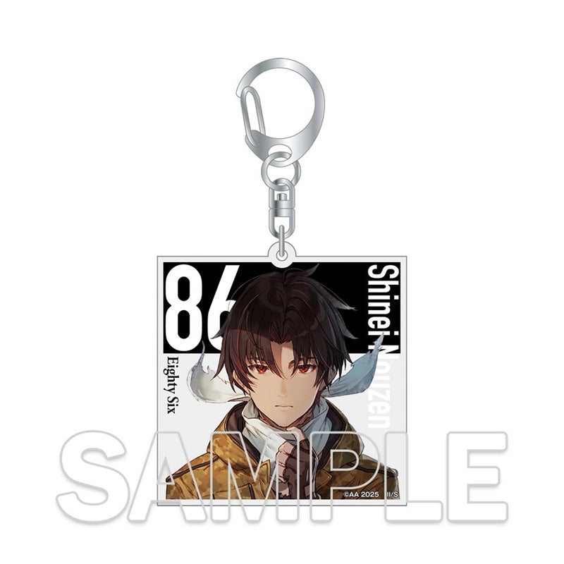 Goods - Keychain) 86 EIGHTY-SIX 8.6th Anniversary Acrylic Keychain