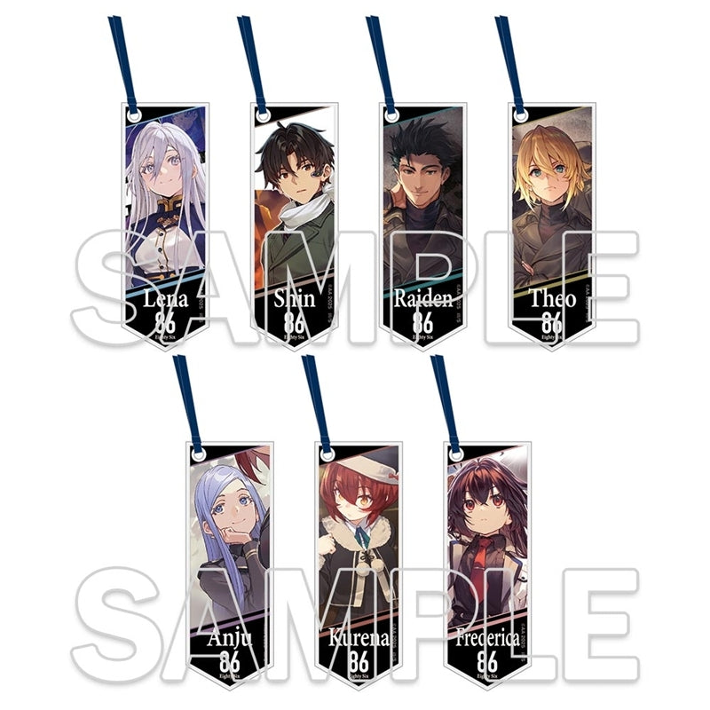 (Goods - Keychain) 86 EIGHTY-SIX 8.6th Anniversary Tradable Acrylic Bookmark Keychain (Blind Box - Single)