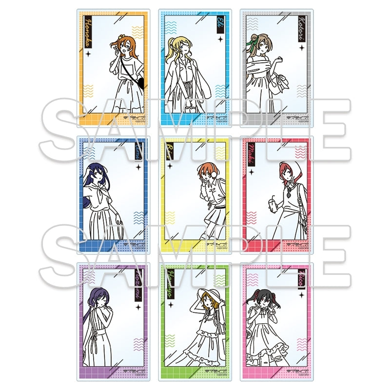 (Goods - Card) Love Live! Wear the Seasons on Your Walks. Tradable Acrylic Card (Blind Box - Single)