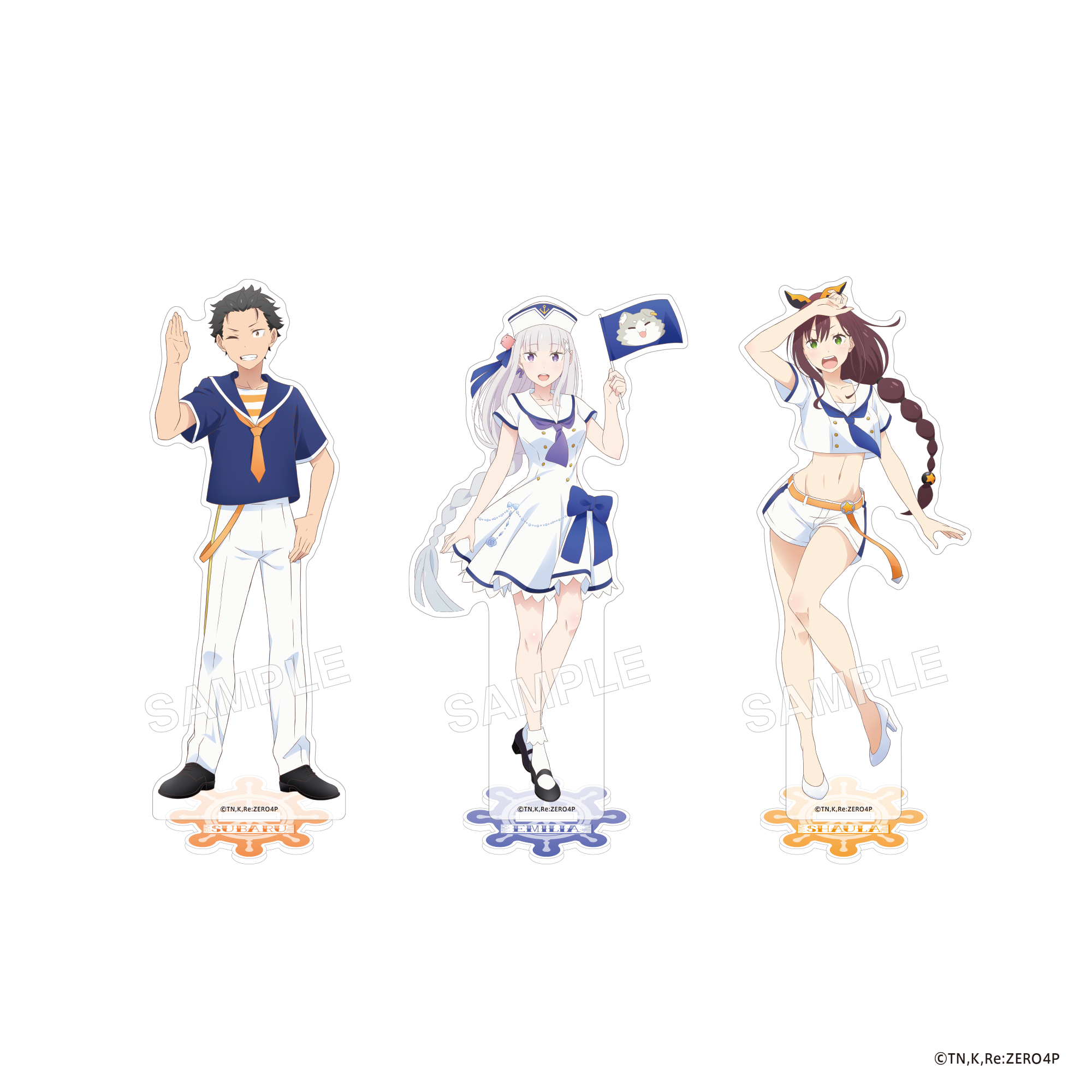 (Goods - Acrylic Stand) Re:ZERO -Starting Life in Another World- Acrylic Stand Figure Sailor Ver. - Subaru