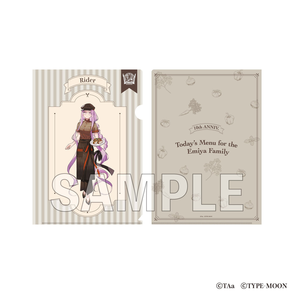 (Goods - Clear File) Today's Menu for the Emiya Family Clear File - Rider