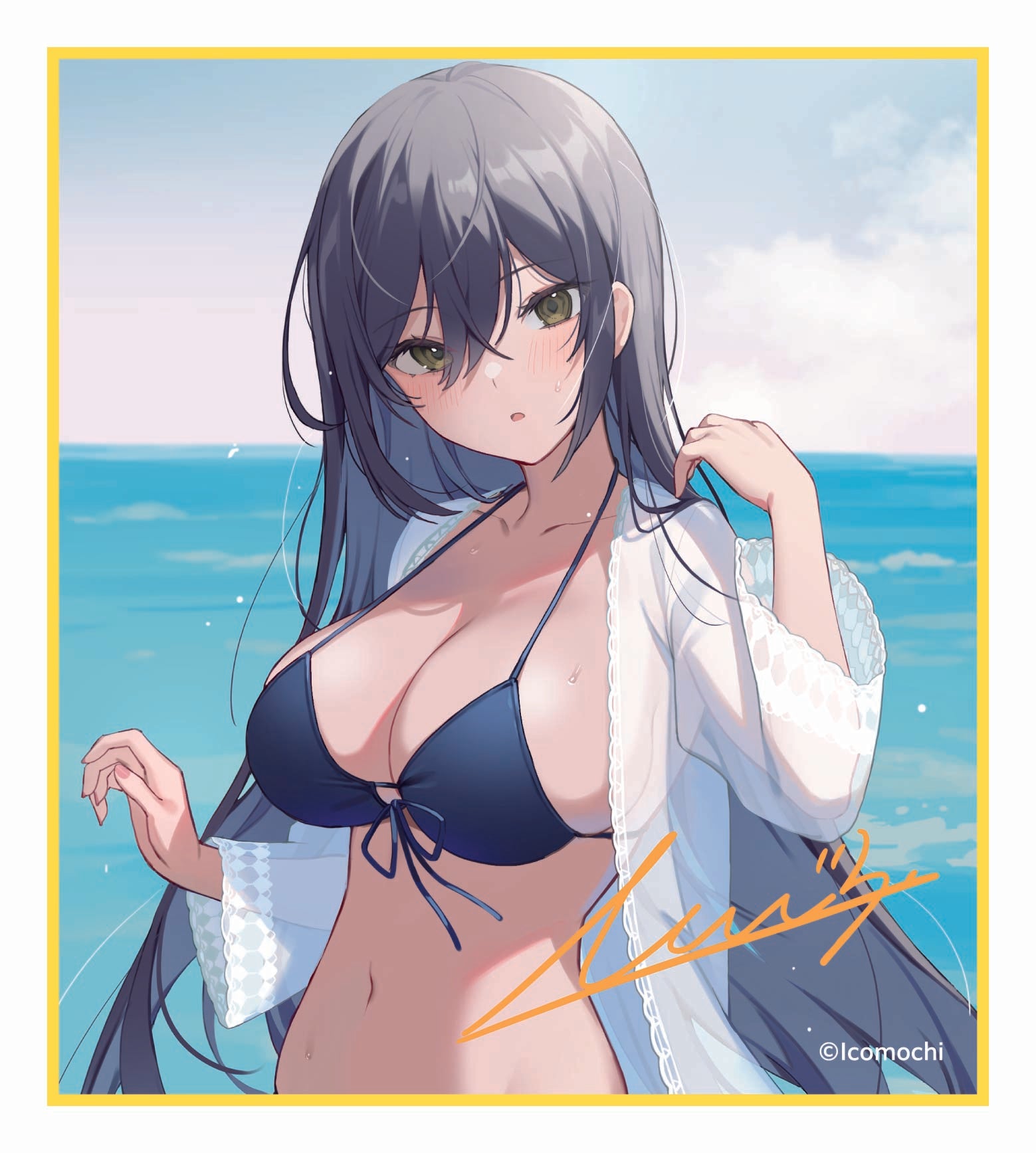 (Goods - Artboard) Kuudere Bunny Girl & IchaAma ASMR Random Duplicate Signed Art Board Aoi-chan & Natsume Senpai (Blind Box -Single)