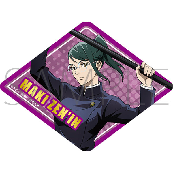 Jujutsu Kaisen] Foil Embossed Travel Sticker / Maki Zenin