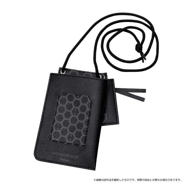 Evangelion] EVA STORE Synthetic Leather Pouch w/ Card Case / NERV