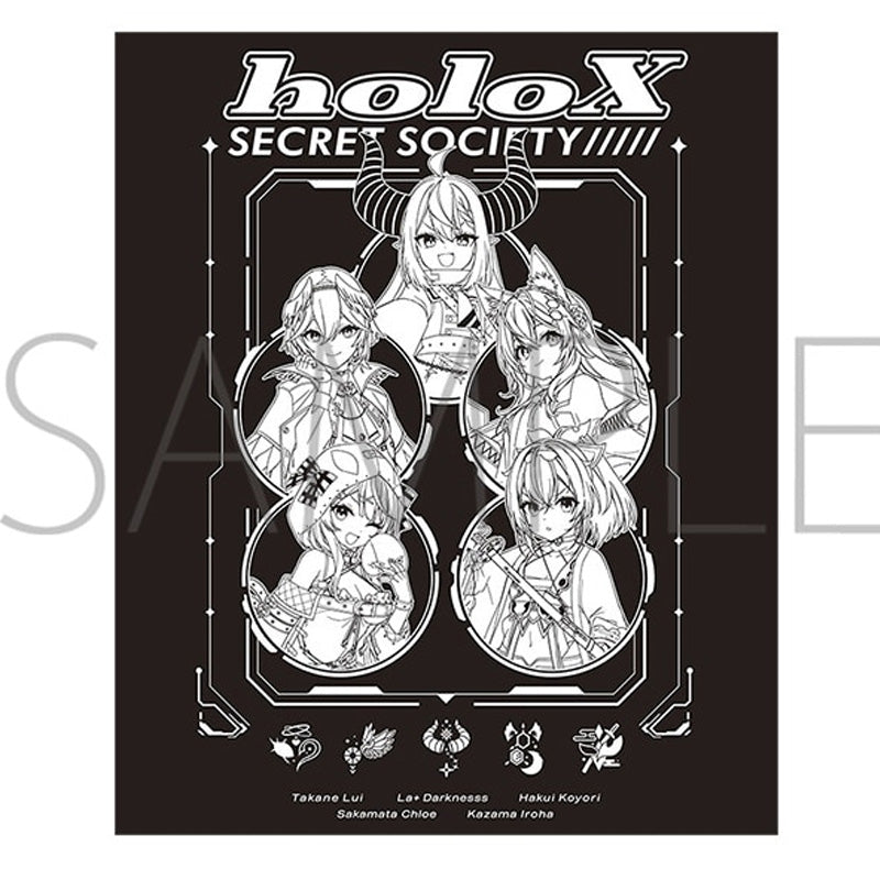 ホロライブ アニメイトコラボ holox コーチジャケット L hololive] Secret Society holoX Coach Jacket