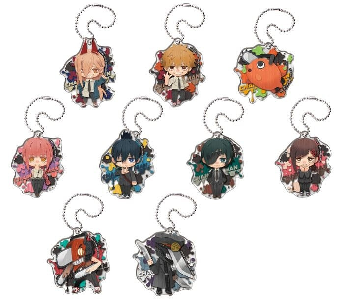 Chainsaw Man] PaperCra Acrylic Key Chain | animate USA