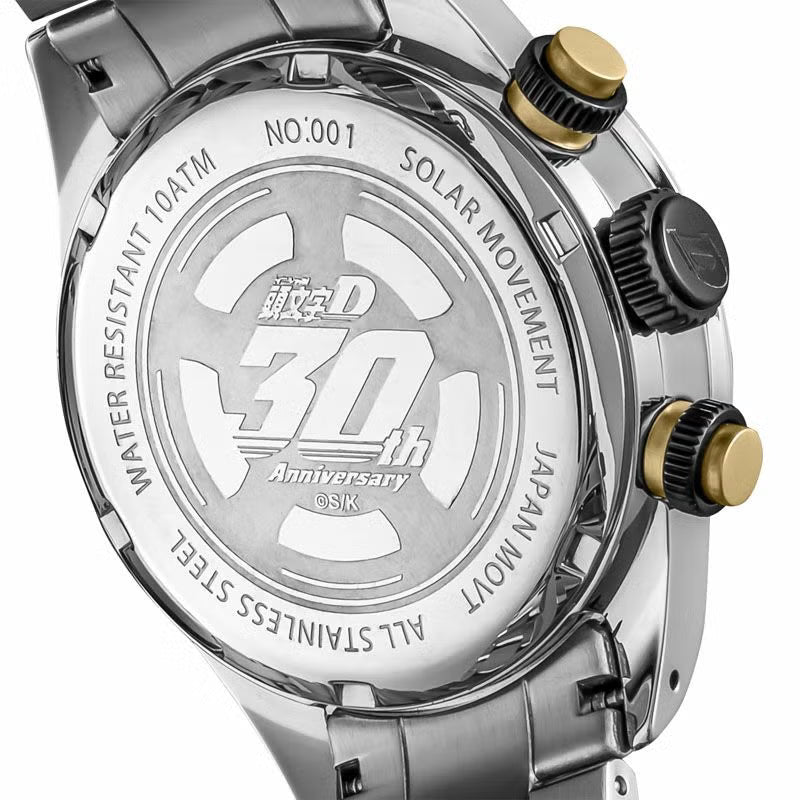 (Goods - Accessory) Initial D 30th Anniversary Collaboration Watch Bunta Fujiwara: GC8 Model