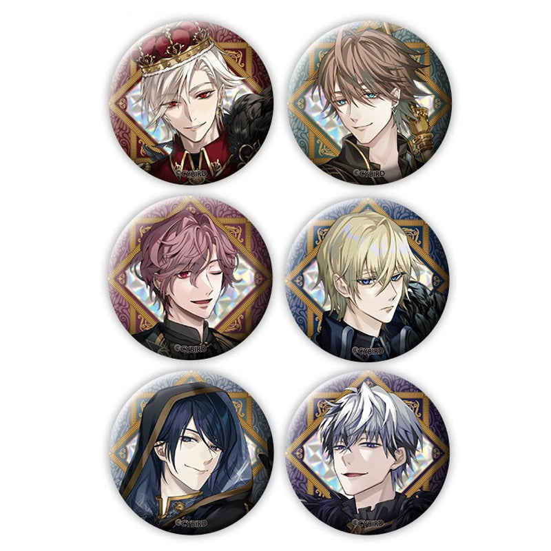 [Ikemen Villains] AGF 2023 Trading Holographic Can Button Alcana ver. (Blind Box -Single)