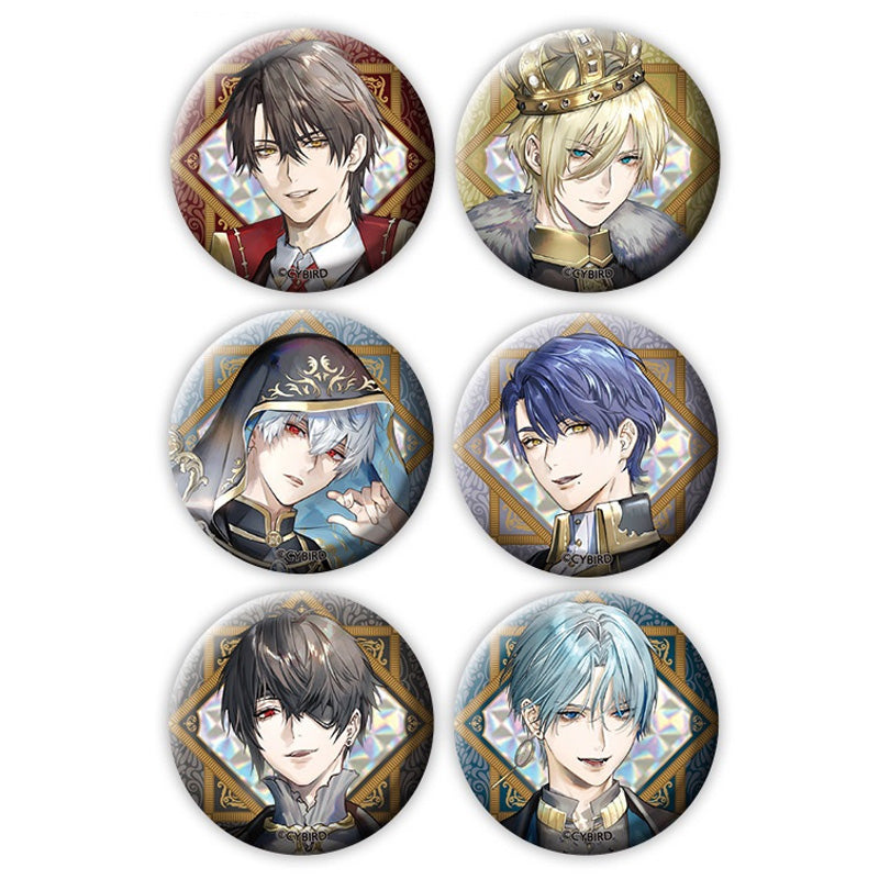 [Ikemen Prince] AGF 2023 Trading Holographic Can Button Alcana ver. (Blind Box -Single)