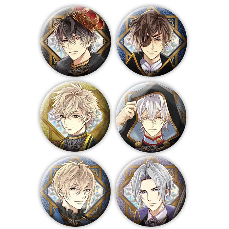 [Ikemen Sengoku] AGF 2023 Trading Holographic Can Button Alcana ver. (Blind Box -Single)