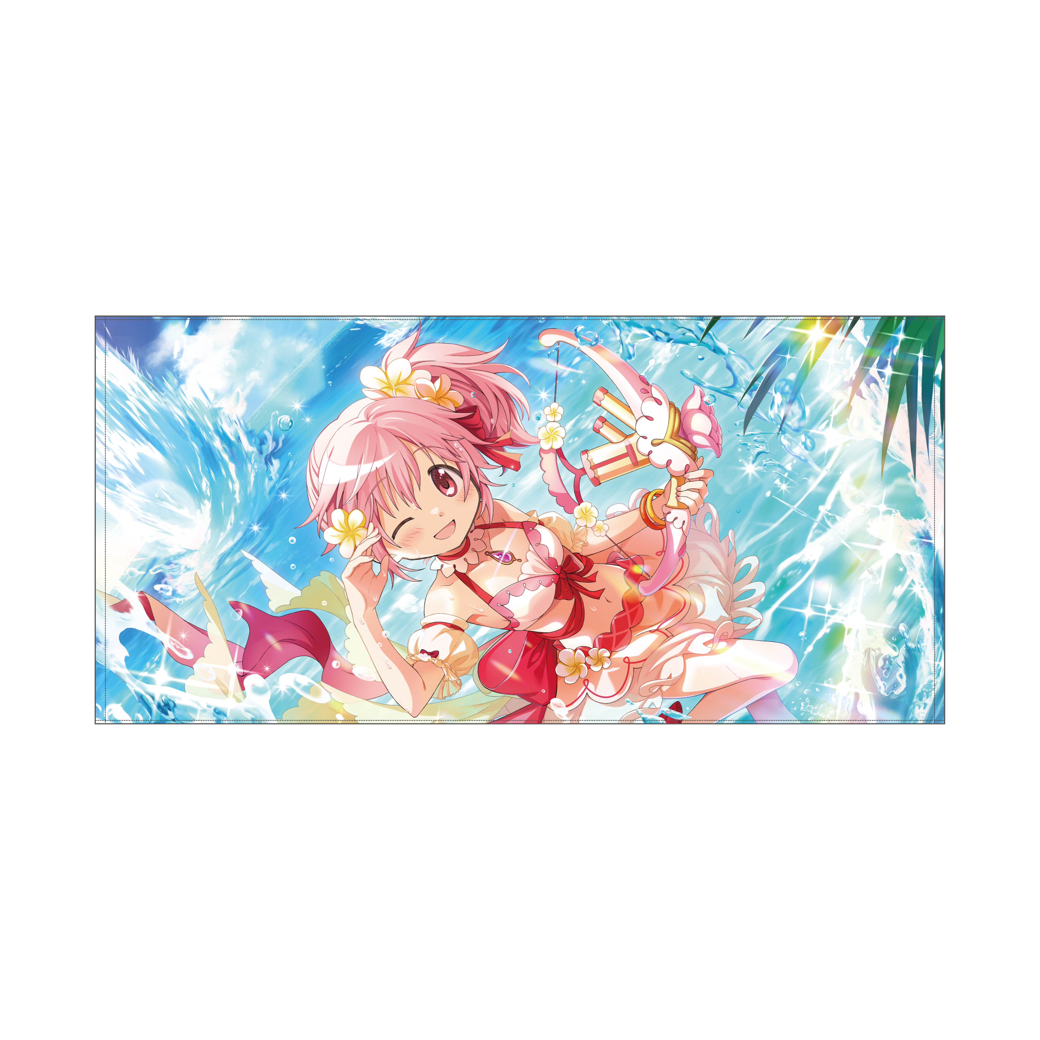 (Goods - Towel) //Preorder// Puella Magi Madoka Magica Magia Exedra Bath Towel Kaname Madoka