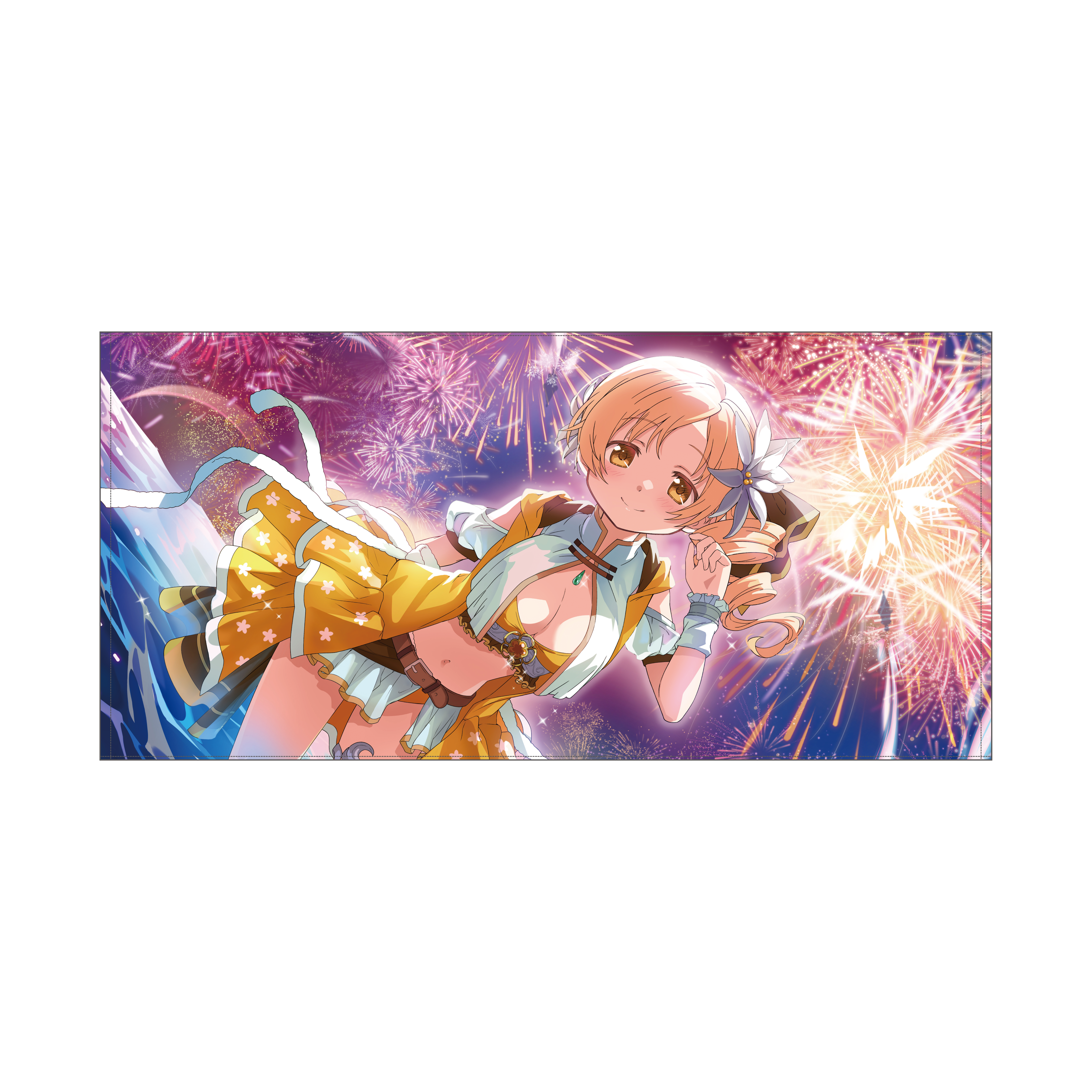 (Goods - Towel) //Preorder// Puella Magi Madoka Magica Magia Exedra Bath Towel Tomoe Mami