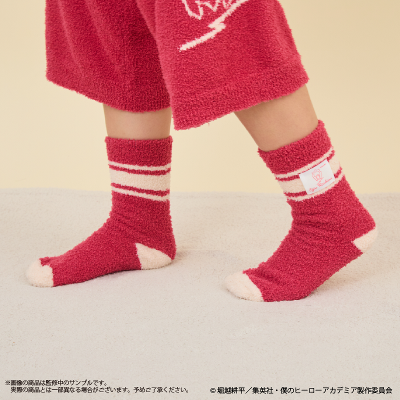 (Goods - Apparel) My Hero Academia Roomwear Socks (Ladies) Kirishima Eijiro